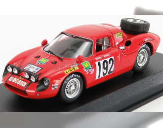 FERRARI 250lm N 192 Tour De France 1969 Rouget - Depret, Red