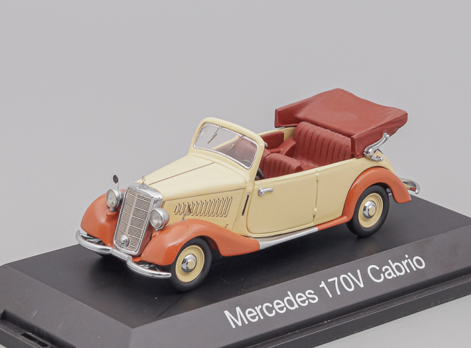 MERCEDES-BENZ 170V Cabriolet, red