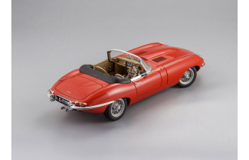 JAGUAR E-Type Roadster Series I 3.8, red