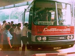 IKARUS 250.58 Совтрансавто, красный с белым
