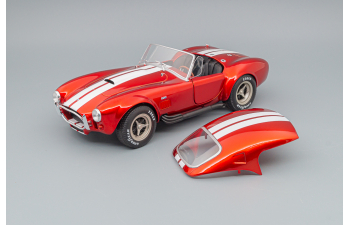 SHELBY Cobra 427 S/c Mkii Spider Hard-top (1965), Red Met