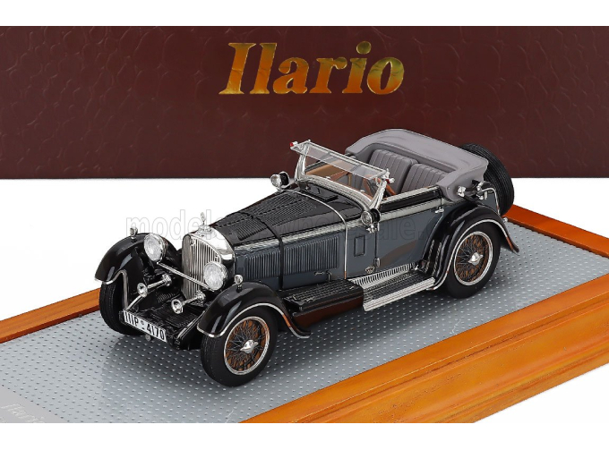 MERCEDES BENZ 720ss Sn35340 Karosserie Papler Sport Cabriolet Open 1932, Grey Black