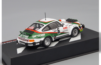 PORSCHE 911 SC #6 B.Béguin/J.Lenne Rally Monte-Carlo 1980, white / green