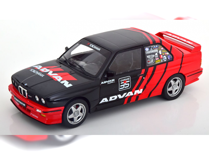 BMW 3-series M3 (e30) Advan Rally Drift Team (1990), Red Black