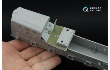 3D Декаль интерьера кабины Коминтерн, артиллерийский тягач (Trumpeter) (малая версия)