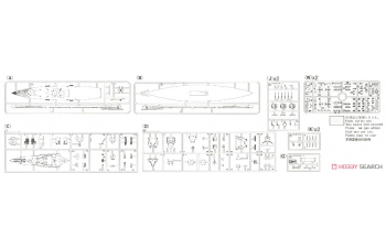 Сборная модель Линкор IJN BATTLESHIP ISE