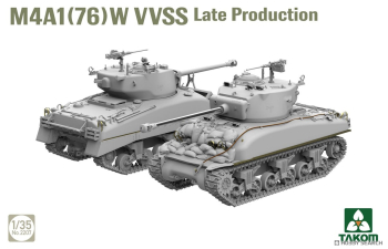 Сборная модель Танк M4A1(76)W VVSS