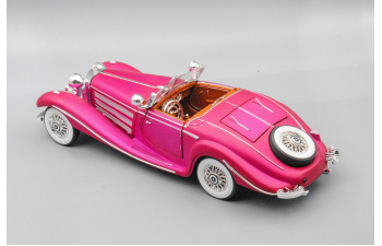 MERCEDES-BENZ 500K, красный матовый 22 см