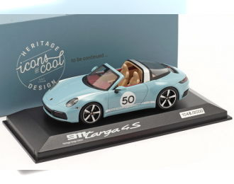 Porsche 992 Targa 4S #50 Heritage Edition (meissen blue)