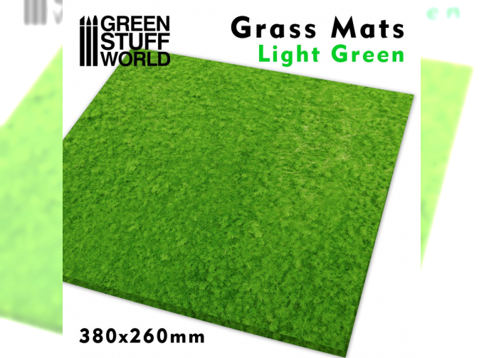 Коврик имитирующий траву - Светло-Зеленый / Grass Mats - Light Green