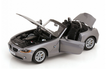 BMW Z4 with removable Softtop (2002), grey metallic