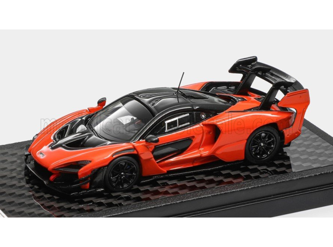 McLAREN Senna GTR (2021), orange / carbon