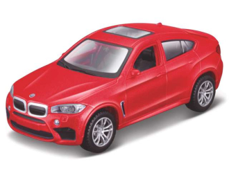 BMW X6M, red