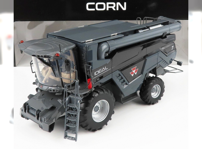 MASSEY FERGUSON Ideal 7 Mietitrebbia Gommata Harvester (2020), grey black