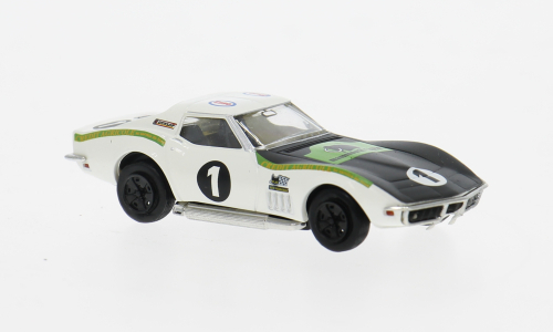 CHEVROLET Corvette C3 №1 Ecurie Leopard (1970), white/black