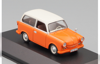 TRABANT P50 Kombi, orange and beige