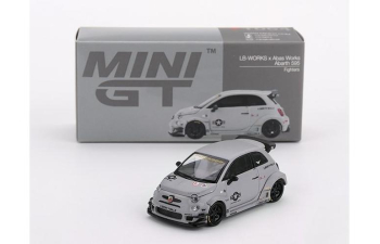 FIAT 595 Abarth LB-Works x ABAS Works Fighters, grey
