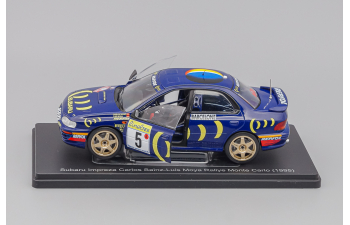 SUBARU Impreza, Rallye Monte Carlo №5, Carlos Sainz - Luis Moya (1995), blue