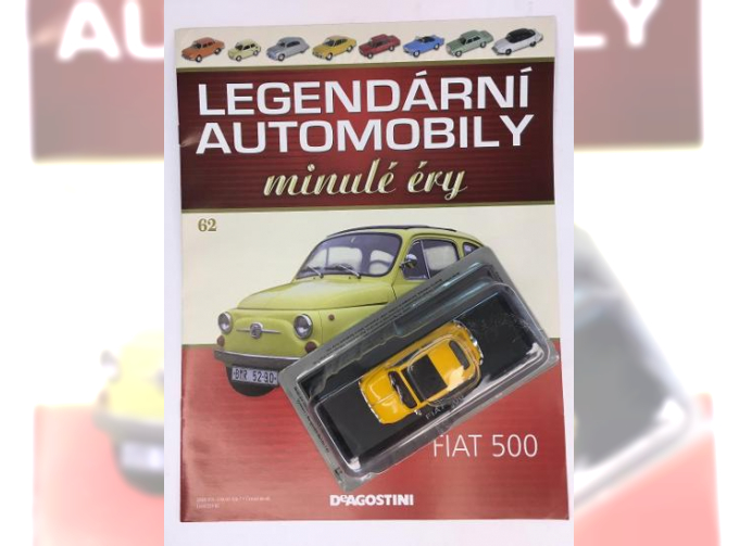 FIAT 500, Legendarni automobily minule ery 62