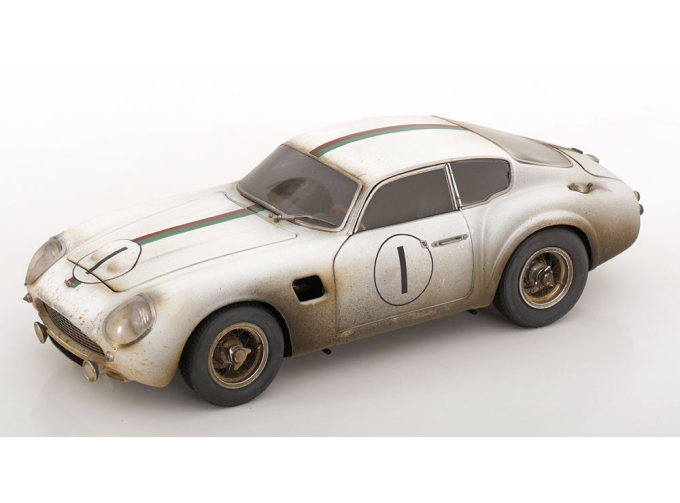 ASTON MARTIN DB4 GT Zagato No 1 24h Le Mans, Kerguen/Dewez (1961), Dirt Look