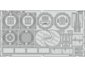 Набор фототравления Ju 88G-6 экстерьер