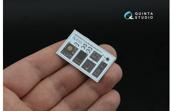 3D Декаль интерьера кабины Lynx Mk88a (Revell) (малая версия)