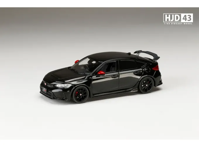 HONDA Civic Type R (FL5) Racing Black Package with Genuine Optional Parts, crystal black pearl