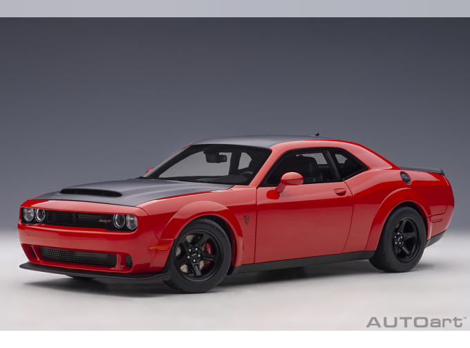 DODGE Challenger Demon SRT (red/satin black graphic package)