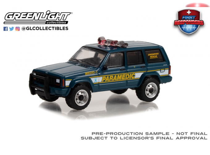 JEEP Cherokee "Greenport Rescue Squad PaRAMedic-Greenport New York" (1998)