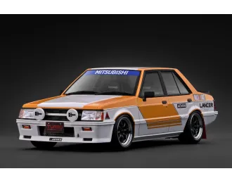 MITSUBISHI Lancer EX GSR Turbo (A175A), white/orange