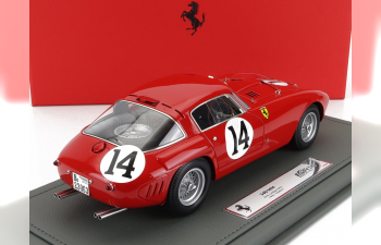 FERRARI 340mm 4.1l V12 S/n0322 Team Scuderia Ferrari N 14 24h Le Mans 1953 G.farina - M.hawthorn - Con Vetrina - With Showcase, Red