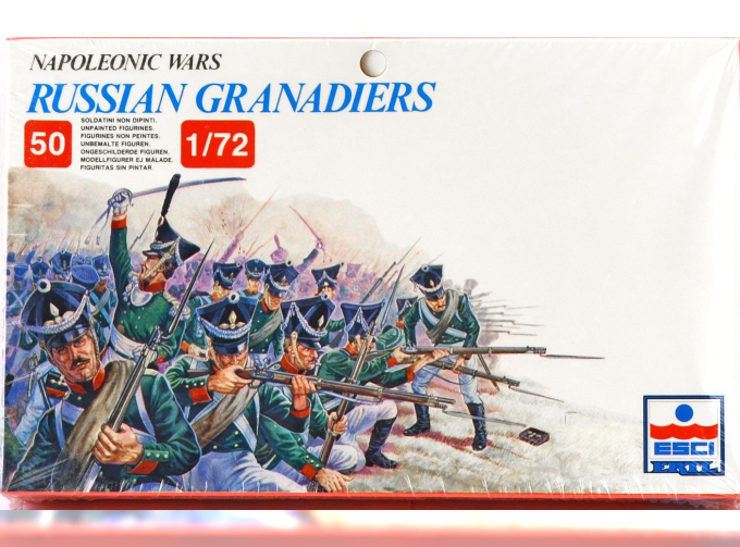 Model Figures Napoleonic Wars Russian Grenadiers