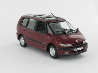 RENAULT Espace III 1996, серия Renault Collection 76, темно-красный