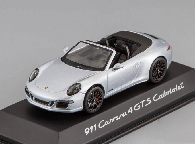 PORSCHE 991 Carrera Cabriolet GTS (2014), silver metallic