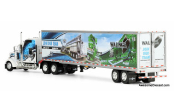 Kenworth W900L w/86 Studio Sleeper 53 Utility Trailer w/Skirts  Walinga Join Our Team