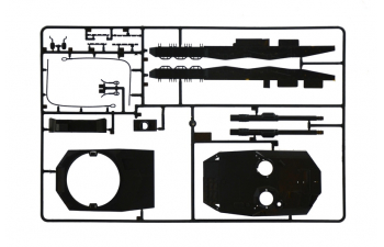 Сборная модель Немеций ОБТ Leopard 2 A4