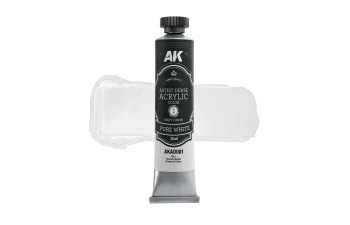Набор акриловых красок ARTISTIC DENSE - Чёрно-белый / BLACK & WHITE SET – ARTISTIC DENSE ACRYLIC COLOR