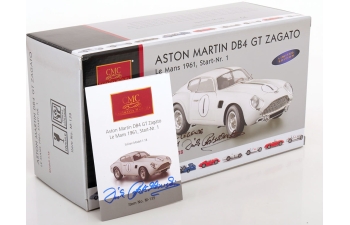 ASTON MARTIN DB4 GT Zagato No 1 24h Le Mans, Kerguen/Dewez (1961), Dirt Look