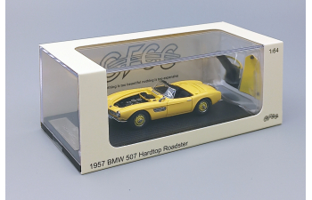 BMW 507 (1957) Hardtop Roadster, yellow