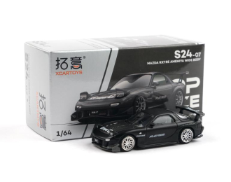 MAZDA RX7 RE Amemiya Wide Body, black