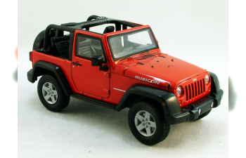 JEEP Wrangler Rubicon Softtop 2012, красный