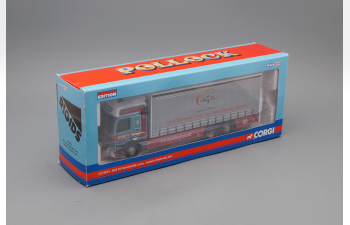 DAF CF Curtainside Lorry - Pollock (Scotrans), silver / red