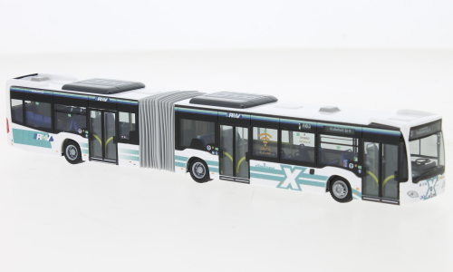 MERCEDES-BENZ Citaro G RMV Expressbus (2012), white / light green