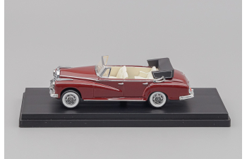 MERCEDES-BENZ 300D Cabriolet (1958), dark red