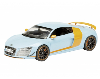 AUDI R8 GT тюнинг„Gulf“ (2010), light blue/Orange