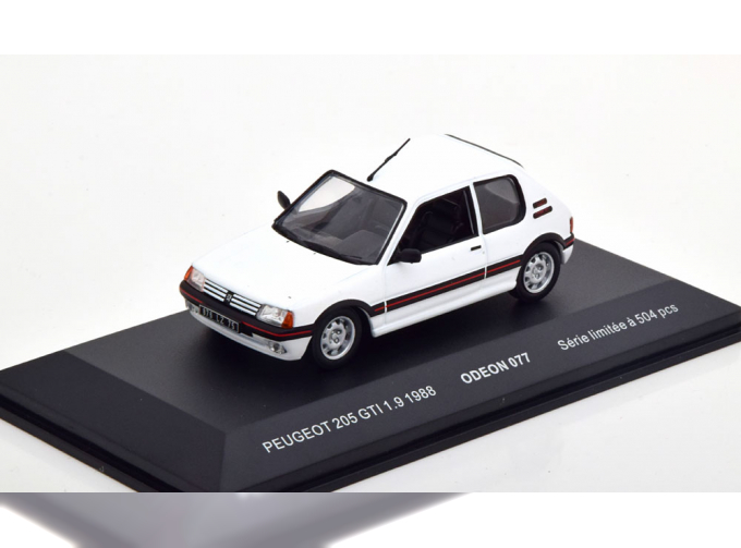 PEUGEOT 205 GTI 1.9 (1988), weiß