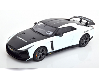 NISSAN GT-R50 (2020), matt-white/black