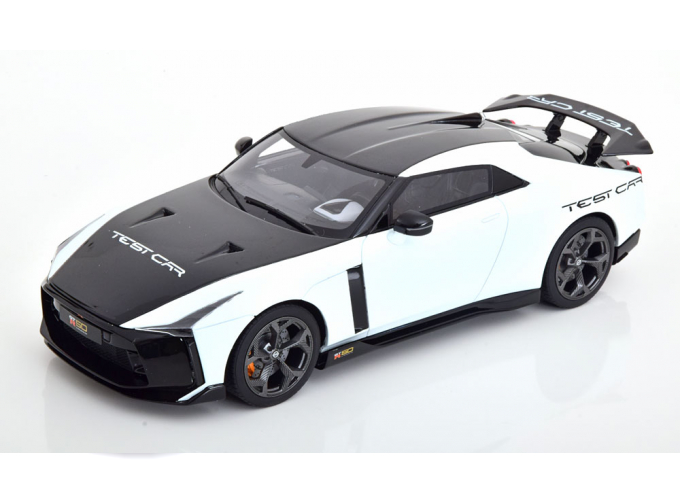 NISSAN GT-R50 (2020), matt-white/black