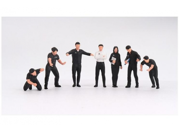 Набор фигур NISMO Technician Team, 7шт