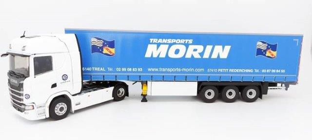 SCANIA S500 c полуприцепом "TRANSPORTS MORIN" 2021